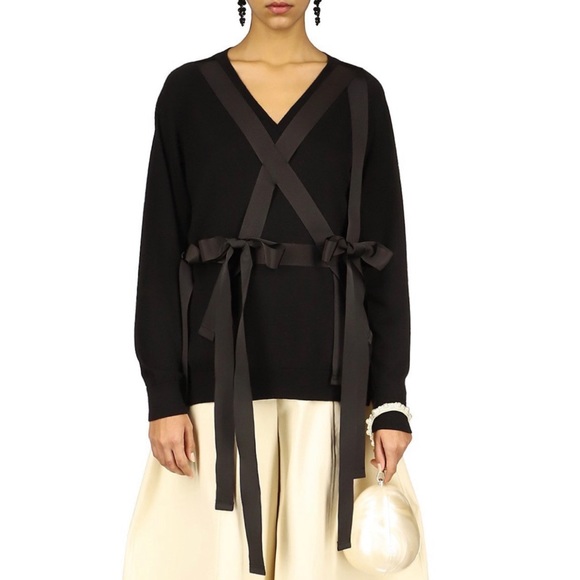 Simone rocha grosgrain harness sweater - size M - Picture 1 of 4